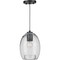 Progress Lighting Caisson Collection Graphite One-Light Mini-Pendant P500159-143 - alternate 2